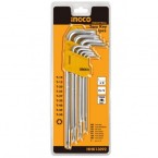 STAR L KEY 9 PCS T10-T50 LONG INGCO BRAND PRICE IN PAKISTAN