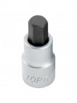 HEX BIT SOCKET 1/2'' STD 8MM X 55L ORIGINAL TOPTUL BRAND PRICE IN PAKISTAN 