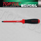 SCREW DRIVER PHILLIPS VDE RED INSULATED 1000V PH3X150MM(L1) TOPTUL PRICE IN PAKISTAN