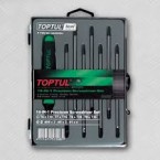 SCREW DRIVER + & - PRECISION  SET 14 IN 1  T6XT10 T7XT15 T8XT20 T9XT25 #00X2 #0X3 #1X4 TOPTUL PRICE IN PAKISTAN