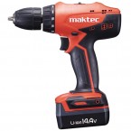 CORDLESS DRIVER DRILLS 14.4V X 02 BATTERY, MAKTEC, MT070E - 3/8", LITHIUM PRICE IN PAKISTAN