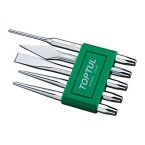 5Pcs Chisel Set Pin Punch:4X9.5X150 GAAV0501 – Green price in Pakistan