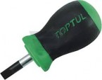 SCSCREW DRIVER SLOTTED ANTISLIP STUBBY 1.2X6.5X25(L)MM TOPTUL PRICE IN PAKISTAN