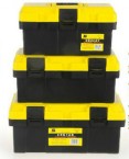 PLASTIC YELLOW BLACK  TOOLS BOX 13" BS-21013 BOSI BRAND PRICE IN PAKISTAN